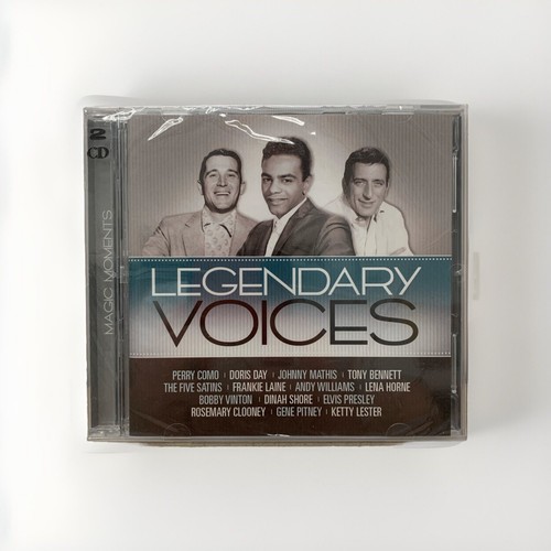Legendary Voices CD 2-Disc Magic Moments Elvis Doris Day Perry Como NEW SEALED