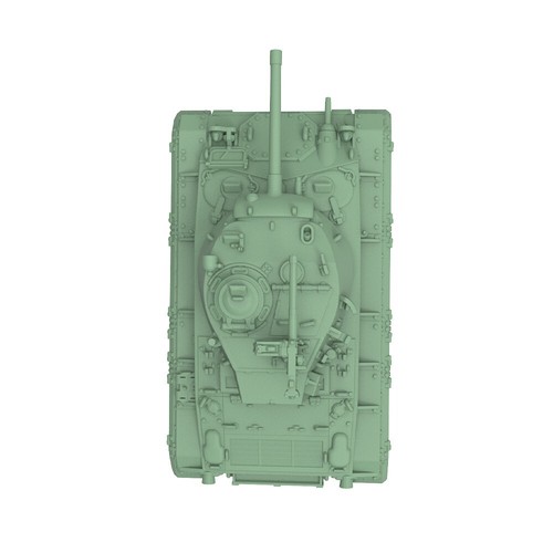 SSMODEL SS220512 1/220 Military Model Kit US M24 Chaffee Light Tank - Bild 5 von 5