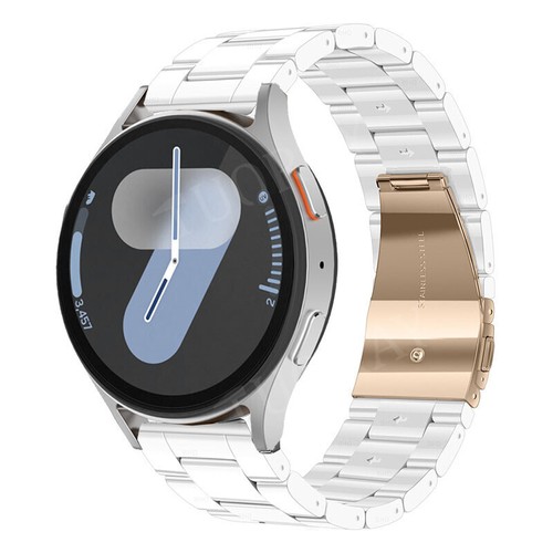 For Samsung Galaxy Watch 7/6/5/4 44mm 40mm FE Classic Resin Plastic Band Strap - Picture 36 of 36