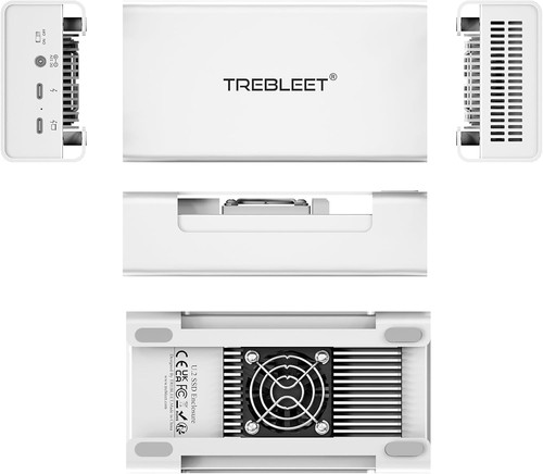 Boîtier SSD NVMe Thunderbolt 3 vers U.2 - Boîtier adaptateur PCIe USB4 2,5" SFF-8639 - Photo 5/6