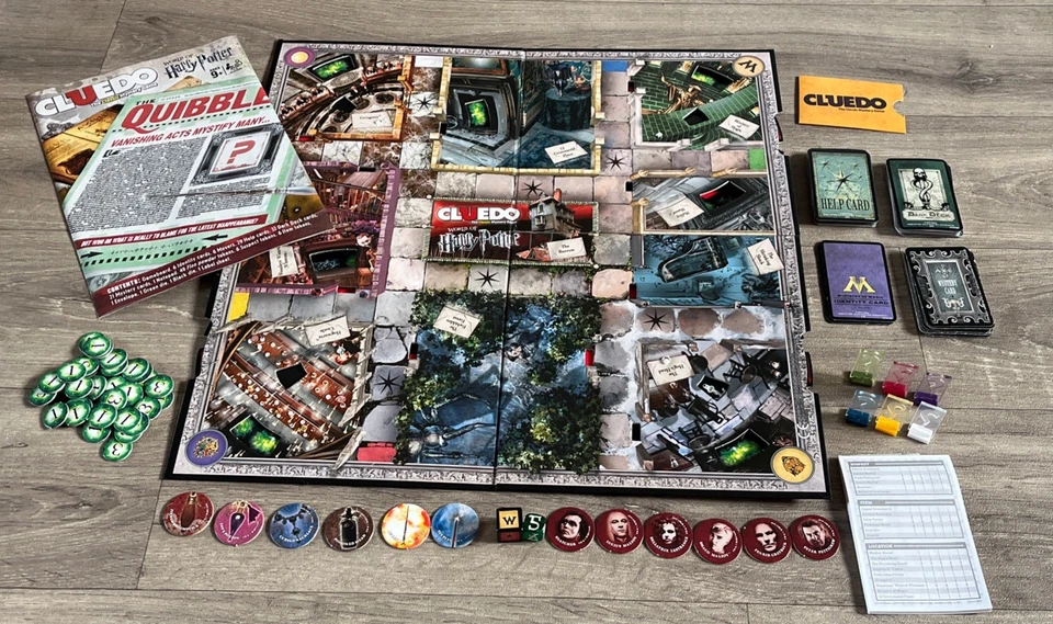 Cluedo Harry Potter Edition 'Discover The Secrets' by Hasbro 2016 (9+) Complete - Image 3 of 4