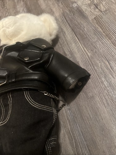 Build-a-Bear Biker Outfit Boxer Bär Plüsch - Bild 5 von 6