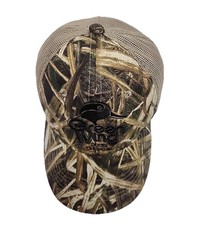 Green Wing Ducks Unlimited Camo Mesh Back Adjustable Snap Baseball Cap Hat