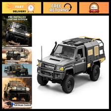 1/12 Scale RC Rock Crawler 4x4 Off-Road Pickup Truck, Remote Control Hobby Car R