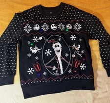Disney's Tim Burton  s the Nightmare Before Christmas Light-up Christmas Sweater