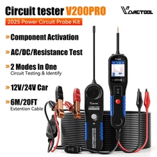 VDIAGTOOL V200 Pro 9-30V Power Probe Circuit Tester Electrical Tester Probe Tool