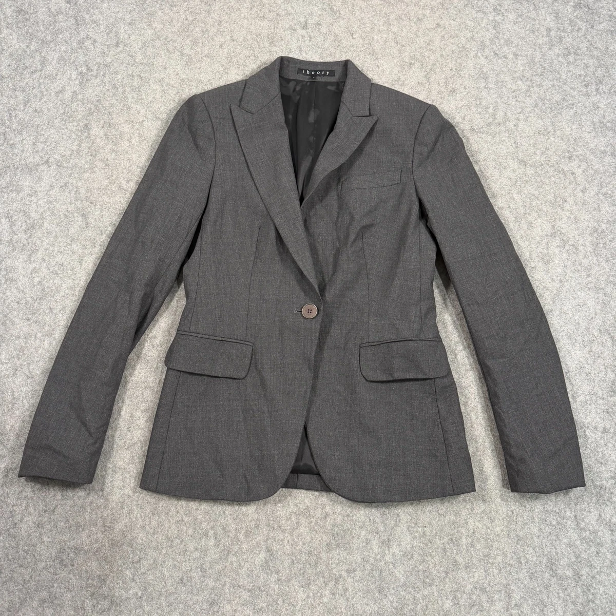 Theory Gray Coats, Jackets & Vests for Women for sale | eBay