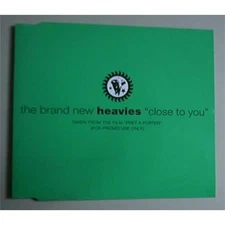 BRAND NEW HEAVIES CLOSE TO YOU CD SINGLE 1 TRACK PROMO + P/S UK