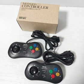 NEO GEO CD Front Loading Japanese Console SNK #000993 with box Import Japan