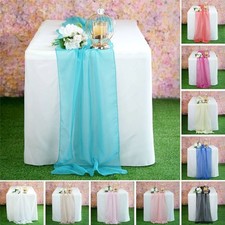 25 Premium CHAIR COVERS with Curly Chiffon Ruffled SASHES Wedding Decorations