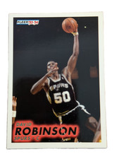 Excellent: Vintage 1993-94 FLEER David Robinson San Antonio Spurs Trading Card
