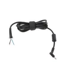 4.5x3.0mm DC Tip Plug Right Angle Round Connector Laptop Power Cable 175cm