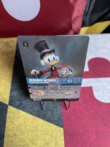 Disney Lorcana: Into The Inklands - SCROOGE MCDUCK Enchanted - 218/204 - Picture 7 of 15