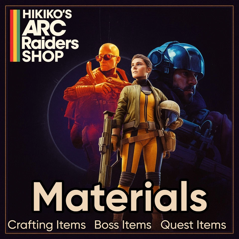 ARC Raiders | Materials | Crafting | Boss Items | Fast & Secure | XBOX PS PC⚡