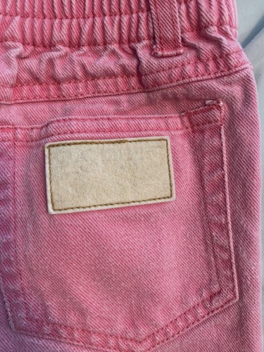 Vintage 1990's Esprit Pink Denim Jeans - Pants - Girls Size 6 - Picture 3 of 17
