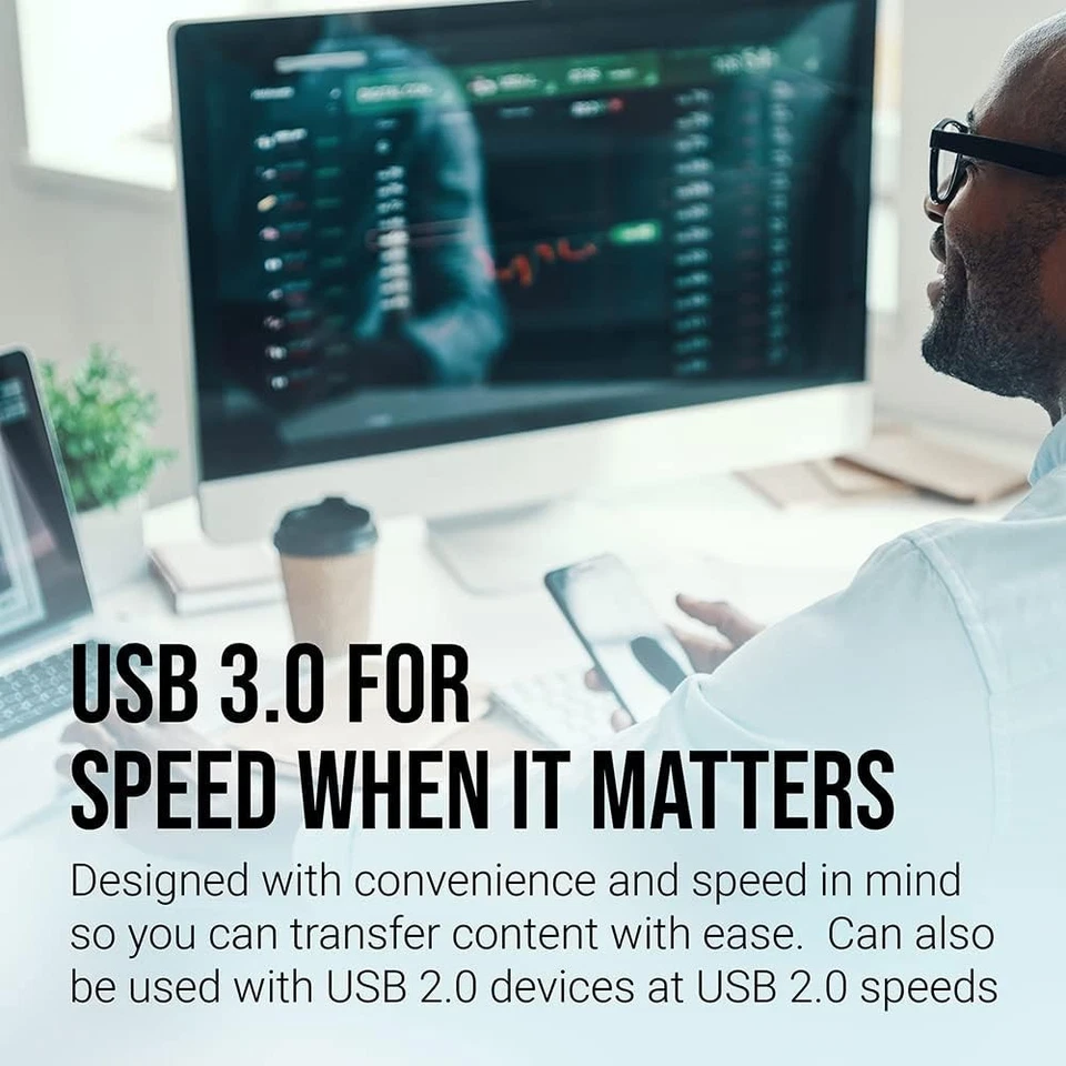 PNY 64GB Turbo Attaché 3 USB 3.0 Flash Drive, Silver (Pack of 5) - Image 4 of 4