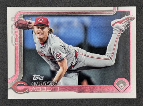 2025 Topps Series 1 Andrew Abbott #140 Cincinnati Reds