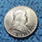 1948-P Franklin Half Dollar 90% Silver Uncirculated Philadelphia Mint US Coin