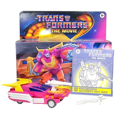 Transformers The Movie Retro G1 Hot Rod 2022 Walmart Reissue Complete with Box