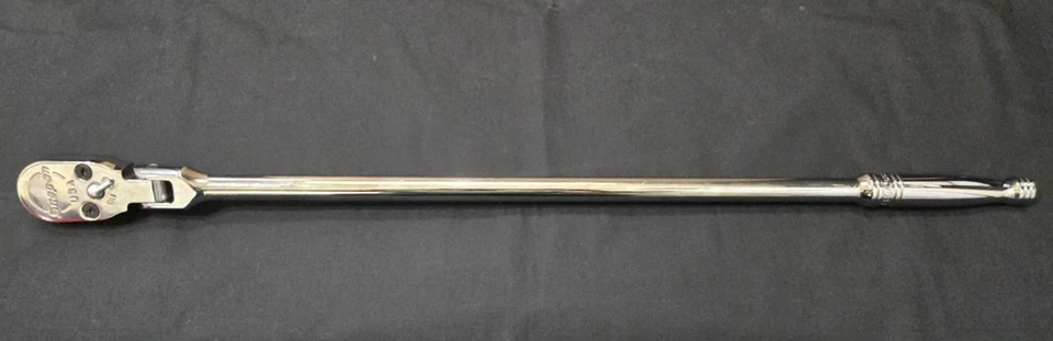 SNAP ON TOOLS USA 1/2” Drive FLEX-HEAD EXTRA LONG Catraca Cromada SLF80A NOVA - Imagem 4 de 4