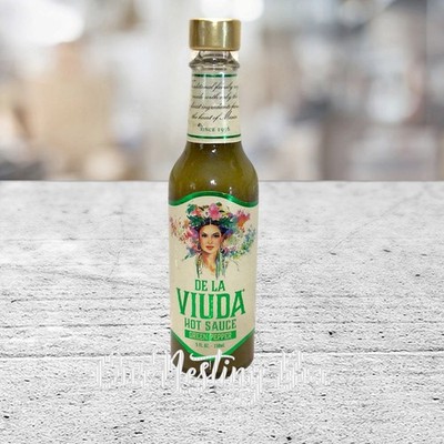 De La Viuda Hot Sauce, Green Pepper, 5 Fl Oz