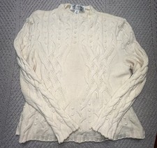 St. John Collection vintage cream sweater Women  s Size 12