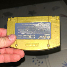 Zelda Majora’s Mask Collector’s Edition Gold Cart N64 NTSC-U/C 2000 E