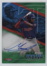 2021 Bowman's Best of Green Refractor /99 Misael Urbina #B21-MU Auto 1c0p