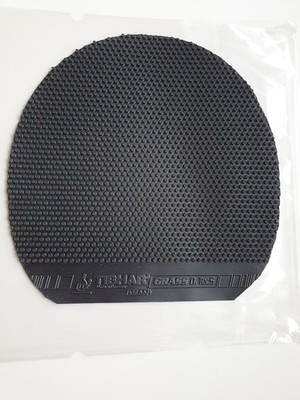 Tibhar Grass D . TecS schwarz OX - auf Klebefolie
