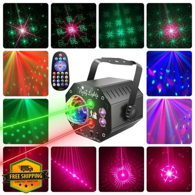 Neoglint DJ Party Lights UV Strobe Stage Light Sound Activated