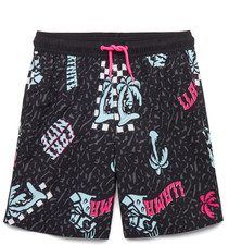 Fortnite Boys Palm Trees Graphic Swim Shorts, Sizes S 6/7 y 	 XS 4/5 