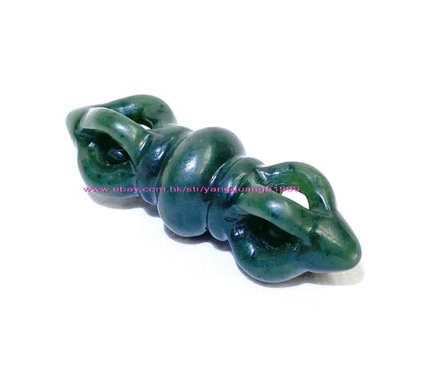 Unisex Hotan Jade Vajra Colgante Natural Hotan Jade Vajra Collar Colgante Y071 - Imagen 84 de 97
