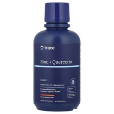 Liquid Zinc + Quercetin, Orange Mango, 16 fl oz (473 ml)