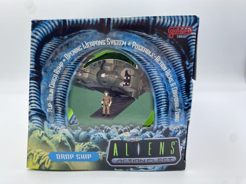 Galoob Micro Machines Alien Dropship Action Fleet Figure mai aperto - Foto 2 di 8