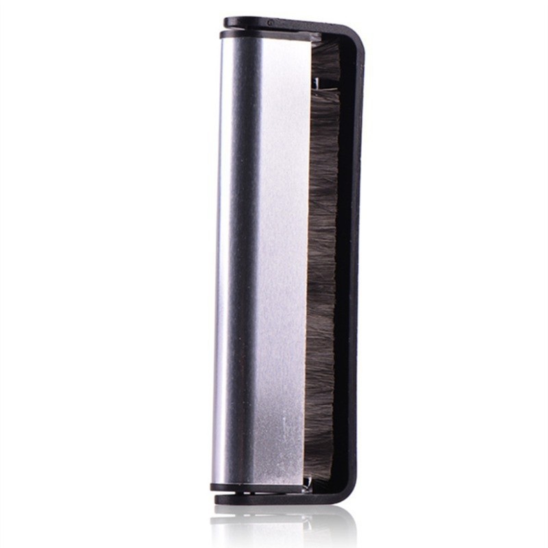 Professional Grade LPs Record Brush Carbon Fiber Cloth Set for Easy Cleaning