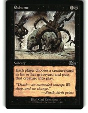 Magic the Gathering - Urza's Saga Exhume 134 Common 1998