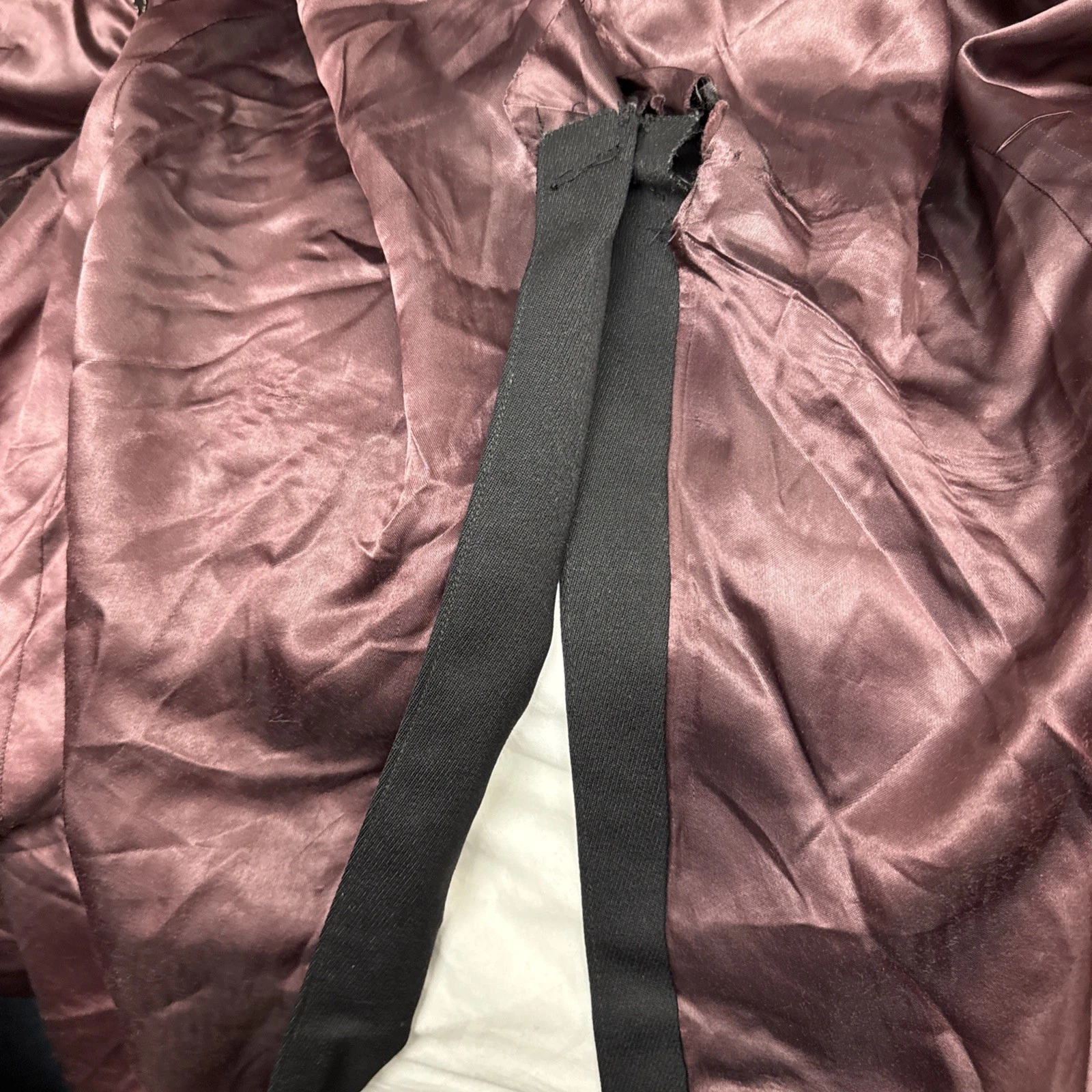 VTG Italian 60s Wool Overcoat Trench Gino di Firenze Size 40R *See Description image 7