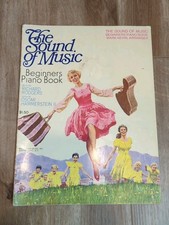 The Sound of Music Beginners Piano Book Sheet Music Song 1970