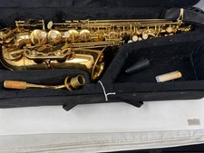MBAT Gold Alto Saxophone Student Alto Saxophone E Flat Beginner Saxophone W Case
