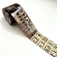 Vintage Style Collage Wide Washi Tape Junk Journal Scrapbooking