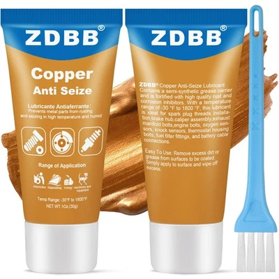ZDBB Anti-Seize Lubricant Copper Antiseize Grease High Temp Spark Plug Anti