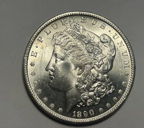 1890 S MORGAN DOLLAR BU