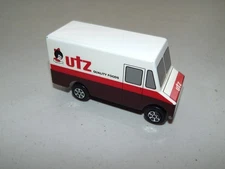 Ralstoy Diecast Utz Quality Foods Delivery Truck Toy 4 1/4"  X 1 5/8" Made USA