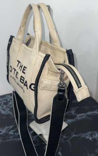 Marc Jacobs The Jacquard Tote Bag Crossbody Canvas Tasche Warm Sand 100% AUTHENTIC - Bild 5 von 14