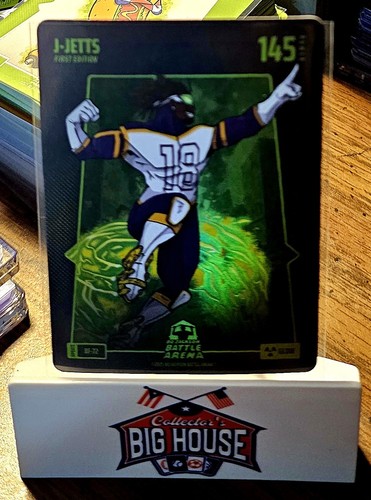 2025 Bo Jackson Battle Arena J-JETTS #BF-72 Justin Jefferson Battle Foil Glow
