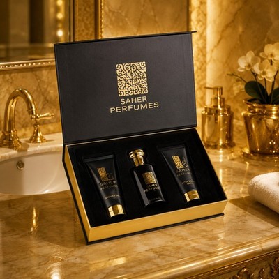 3 Stück Arabi Nusuk Vision Herren Eau De Parfum Set