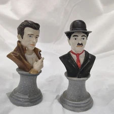 The Leonardo Collection James Dean E Charlie Chaplin 1998 Statuette