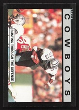 1985 Topps #37 Cowboys Team Leaders (Busting Through the Defense)