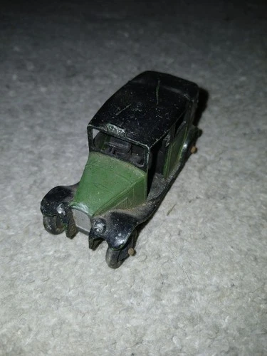 Vintage Dinky Toys Green/Black Taxi Not Boxed