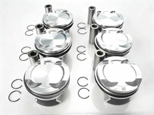 New 18-23 Bmw Engine Piston Kit Wrings Set 6pcs Std 3.0l B58 Turbo 11258681079